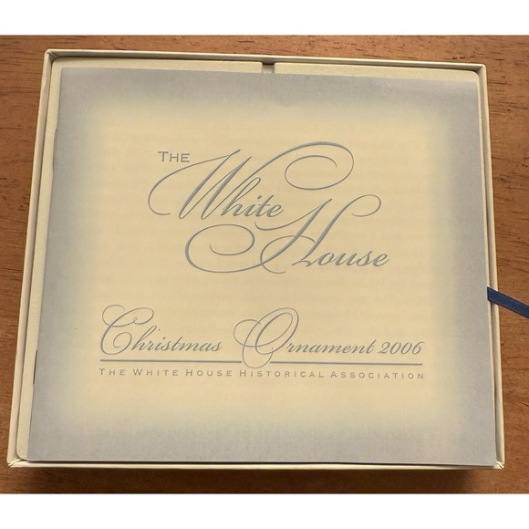 2006 White House Christmas Ornament Theodore Roosevelt Santa Claus ChemArt - Picture 6 of 6